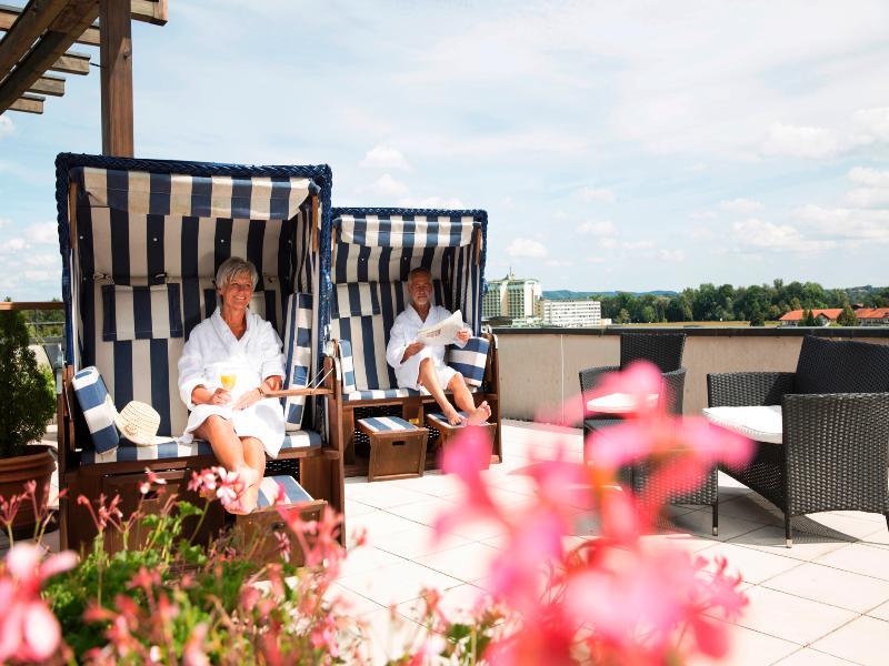 Johannesbad Thermalhotel Ludwig Thoma Bad Füssing Buitenkant foto